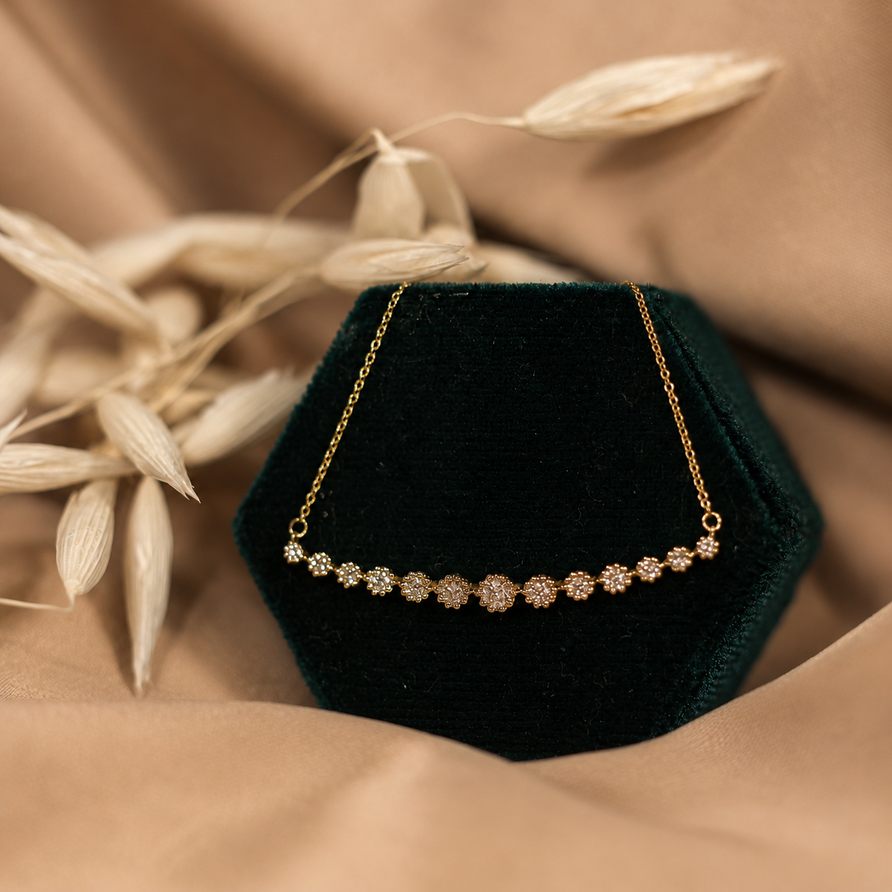 Diamond Row Necklace