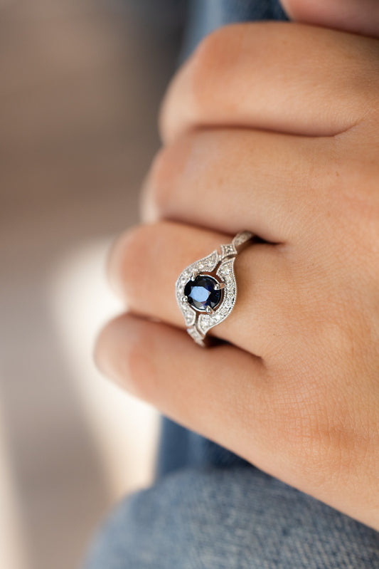 Blue Sapphire Ring