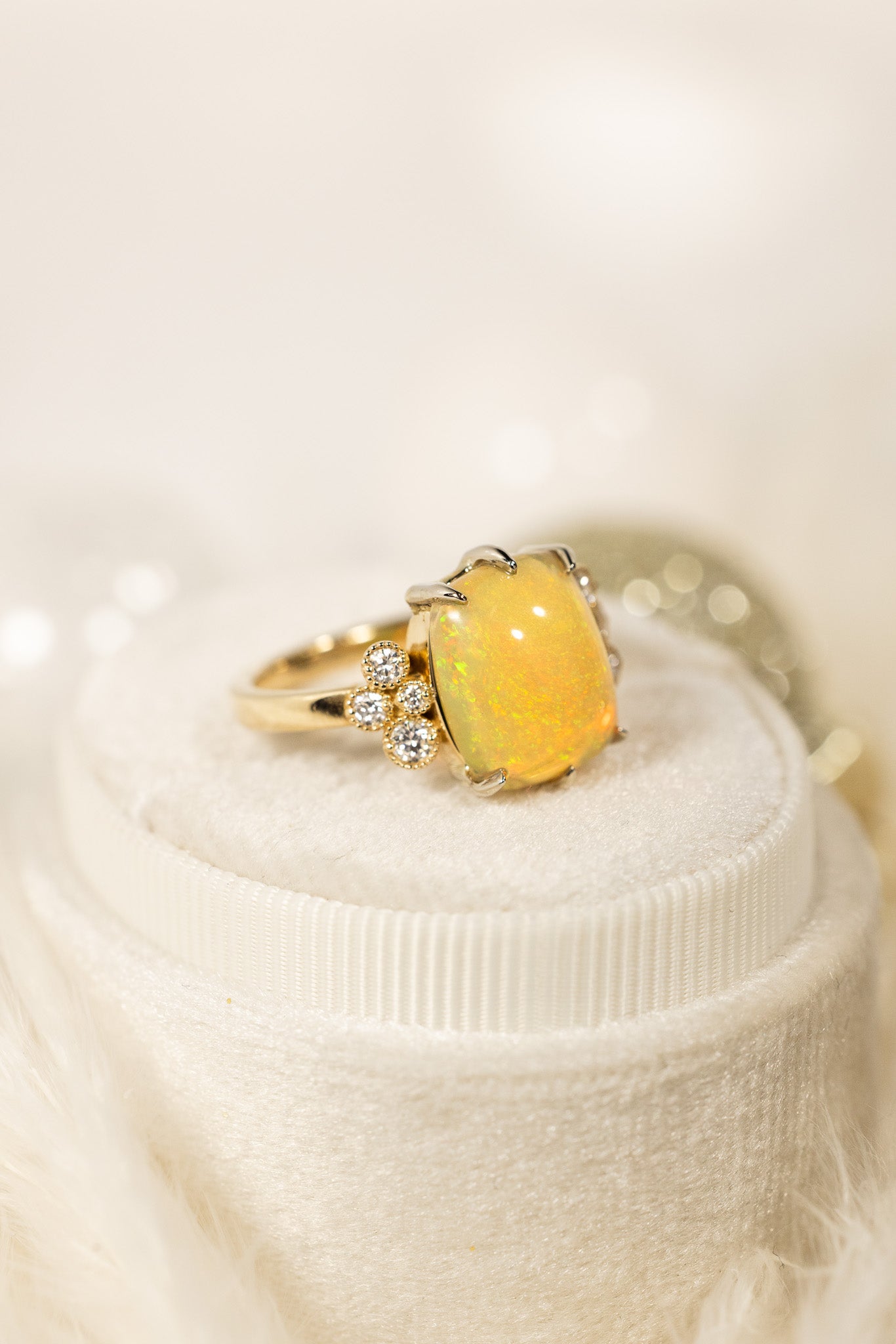 Award Winning Ethiopian Opal Ring