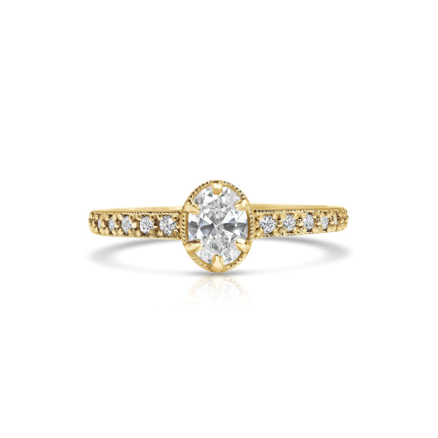 Oval Diamond Ring
