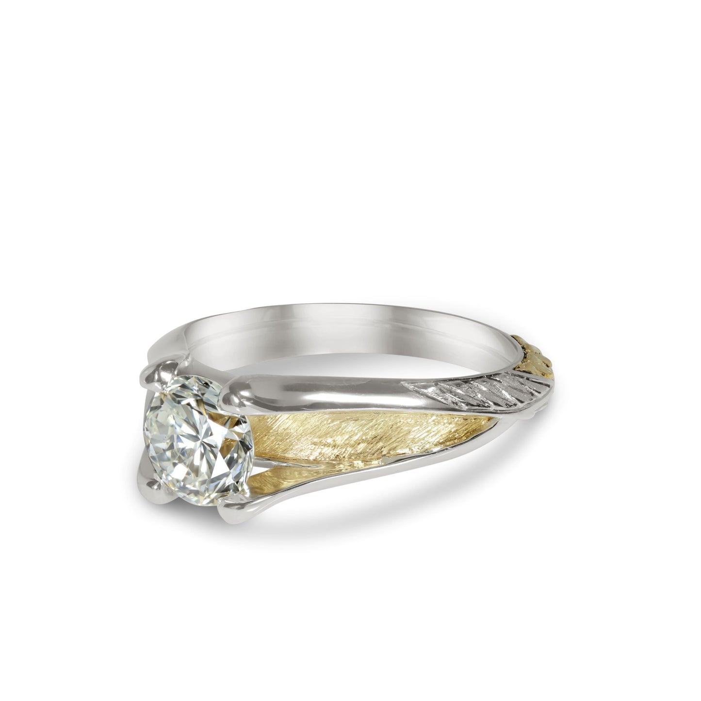 24k Pure Gold Inlay Ring