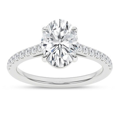 2 Carat Oval Diamond Ring