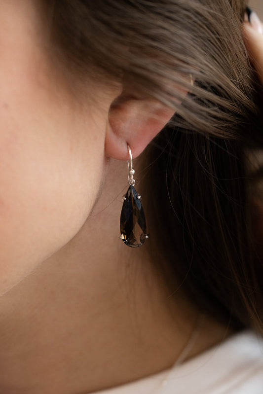 Smoky Quartz Earrings