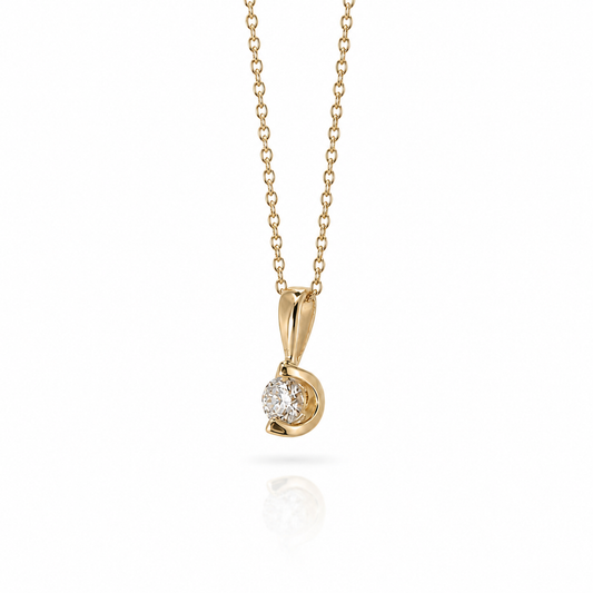 Cradle Diamond Necklace