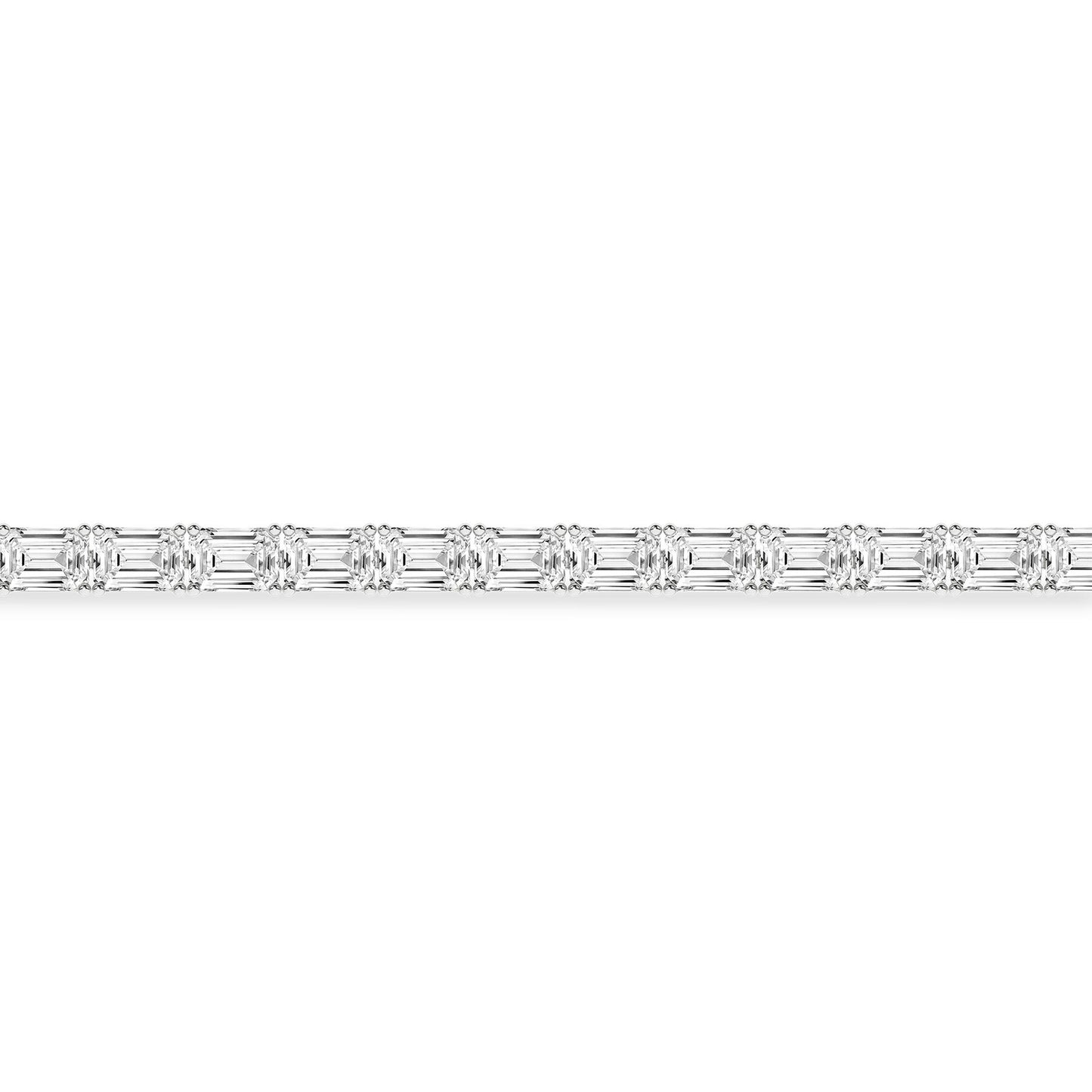 Emerald Cut Diamond Bracelet