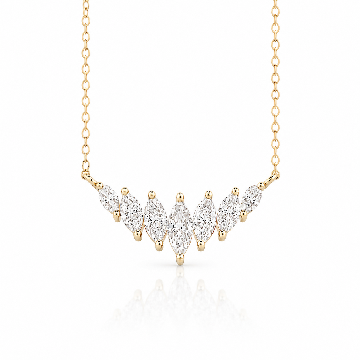 Marquise Diamond Necklace