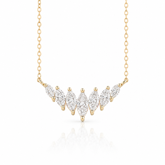Marquise Diamond Necklace