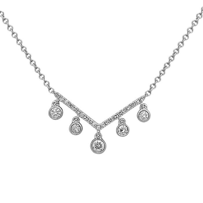 Diamond Dangles Necklace